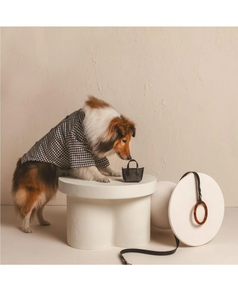 British Houndstooth Pet Jacket