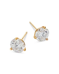 Certified Lab Grown Diamond Stud Earrings 14K Yellow or White Gold, 3.0 tcw