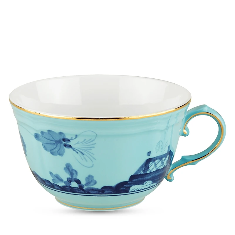 Ginori 1735 Oriente Italiano Iris Blue Teacup