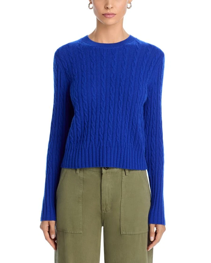 Cashmere Cable Knit Sweater
