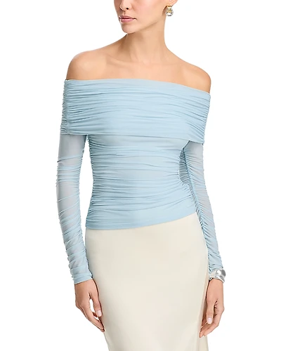 Ronny Kobo Harley Off-the-Shoulder Top