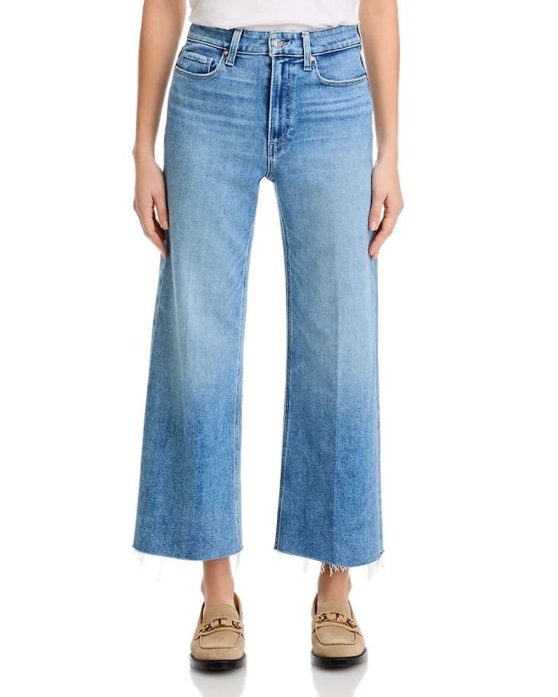 Anessa High Rise Wide Leg Ankle Jeans