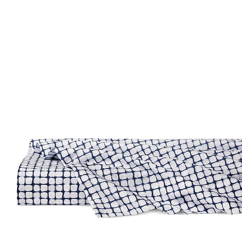 Sferra Caselle Flat Sheet, Full/Queen