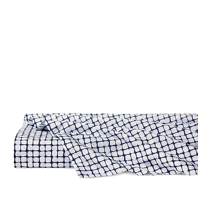 Sferra Caselle Flat Sheet, Full/Queen