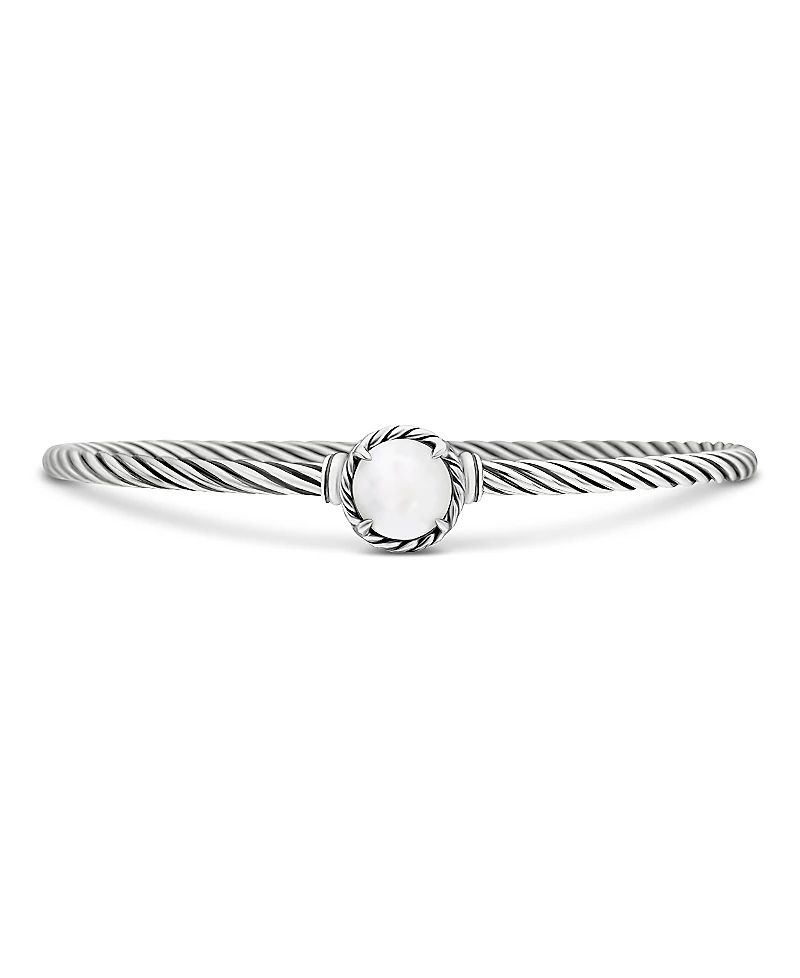 David Yurman Chatelaine Bracelet with Cultured Freshwater Pearl