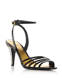 Valentino Garavani Women's Ladycrush Embellished Strappy Sandals