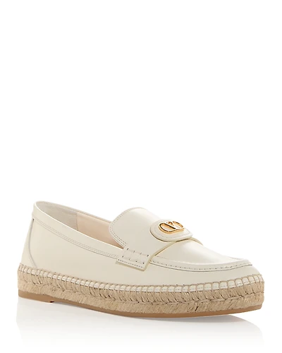 Valentino Garavani Women's VLogo Espadrille Loafers