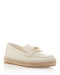 Valentino Garavani Women's VLogo Espadrille Loafers