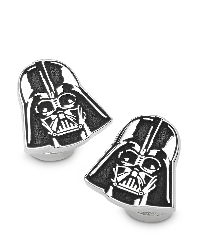 Cufflinks Inc. Recessed Matte Darth Vader Head Cufflinks