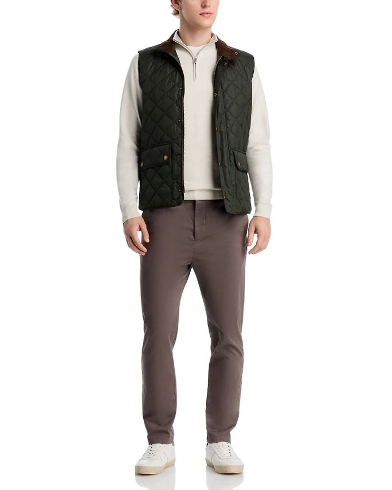 Crown Coolspun Cotton Quarter Zip Sweater