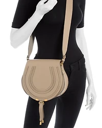 Marcie Leather Saddle Bag