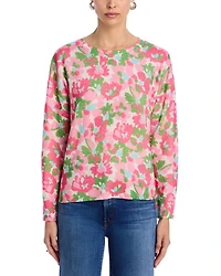 Spring Floral Crewneck Sweater - Exclusive