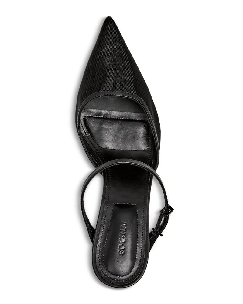 Women's Kieran Mesh Buckle Pumps