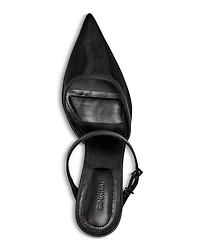 Women's Kieran Mesh Buckle Pumps