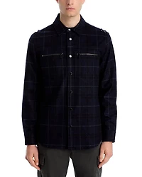 Plaid Shirt Jacket