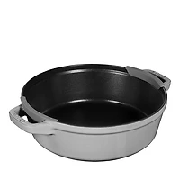 4 Pc Stackable Enameled Cast Iron Set