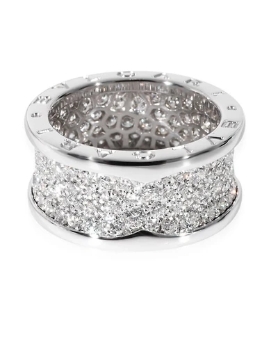 B.zero1 18k White Gold Ring