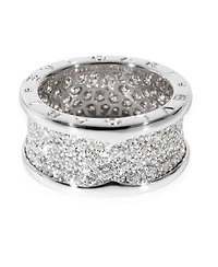 B.zero1 18k White Gold Ring