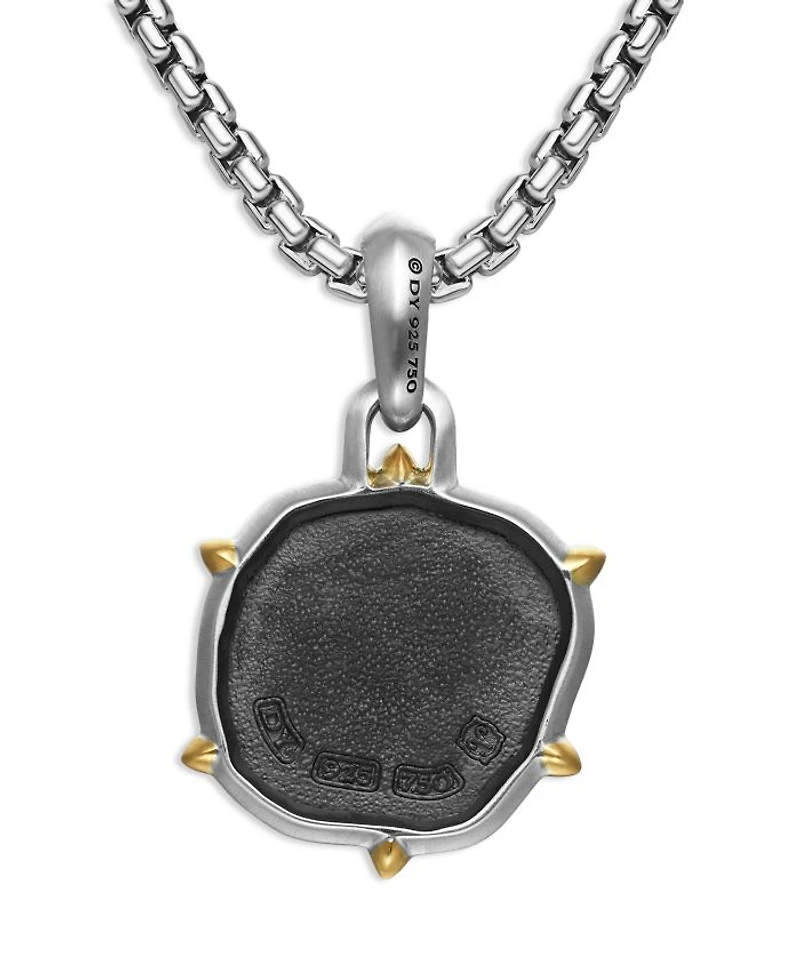 Sterling Silver & 18K Yellow Gold Zodiac Amulet Enhancer