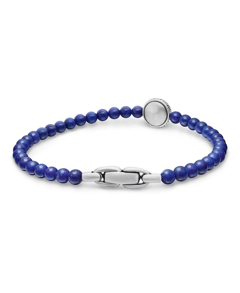 Spiritual Beads Compass Rose Bracelet with Lapis