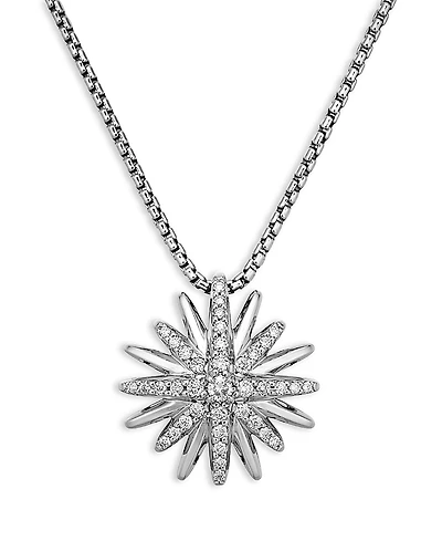 David Yurman Starburst Pendant Necklace