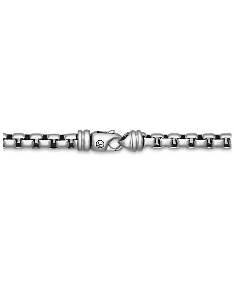 Men's Sterling Silver Extra Large Box Chain, 5.2mm