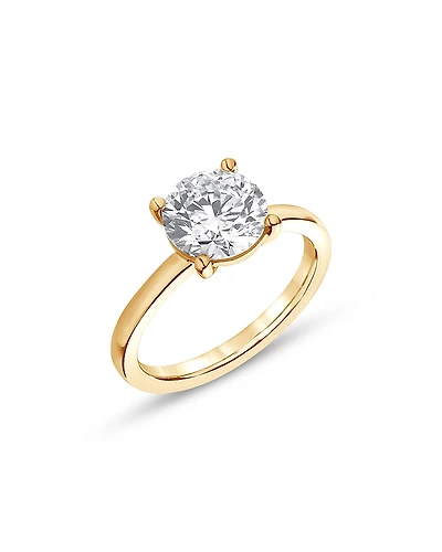 Bloomingdale's Fine Collection Certified Lab Grown Round Diamond Engagement Ring