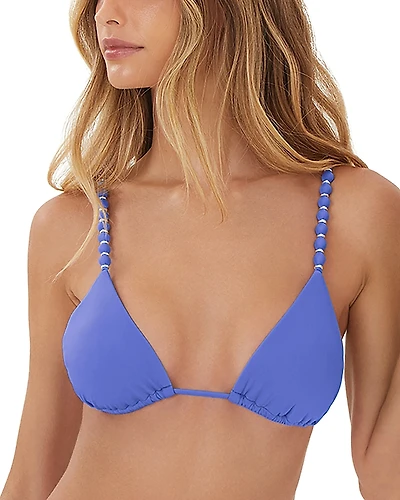 ViX Beaded Triangle Bikini Top