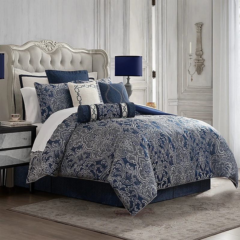 Waterford Blarney 4 Piece Comforter Set, Queen
