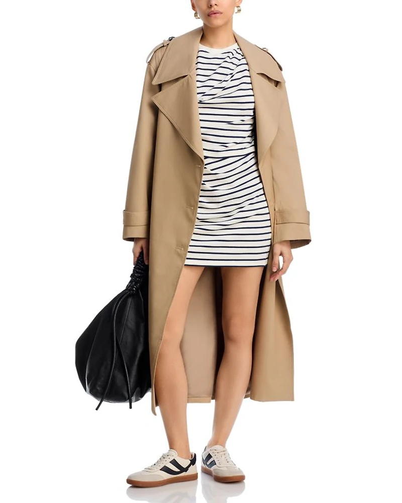 Zeus Draped T-Shirt Dress
