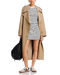 Zeus Draped T-Shirt Dress