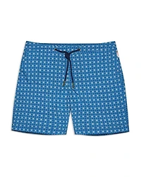 Bulldog Dahlia Drawstring 6" Swim Trunks