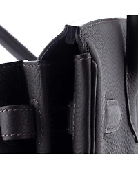 Birkin 30 Handbag Brown Togo with Palladium Hardware