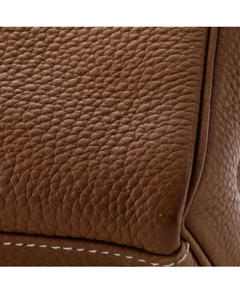 Kelly 28 Handbag Brown Togo with Gold Hardware