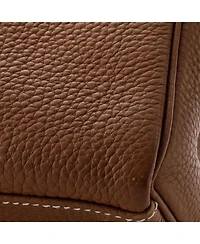 Kelly 28 Handbag Brown Togo with Gold Hardware