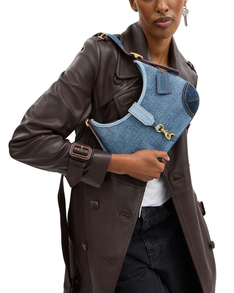 Denim Hamptons Hobo Bag
