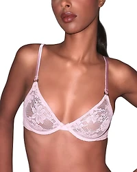Fleur du Mal Le Stretch Multi Fit Lace Unlined Demi Bra