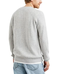 Ansel Textured V Neck Sweater