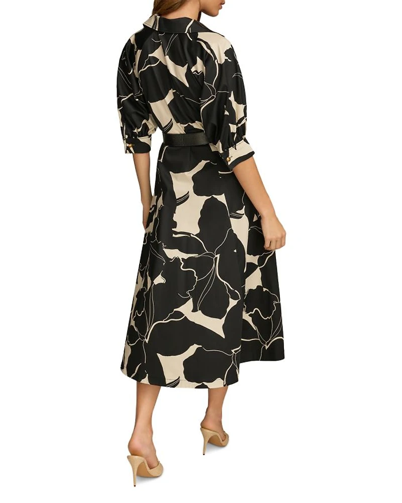 Belted Shirt Dress