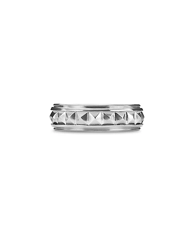David Yurman Men's Sterling Silver Pyramid Band