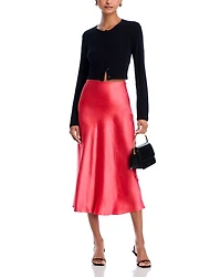Midi Slip Skirt - Exclusive