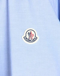 Cotton Embroidered Logo Button Down Shirt