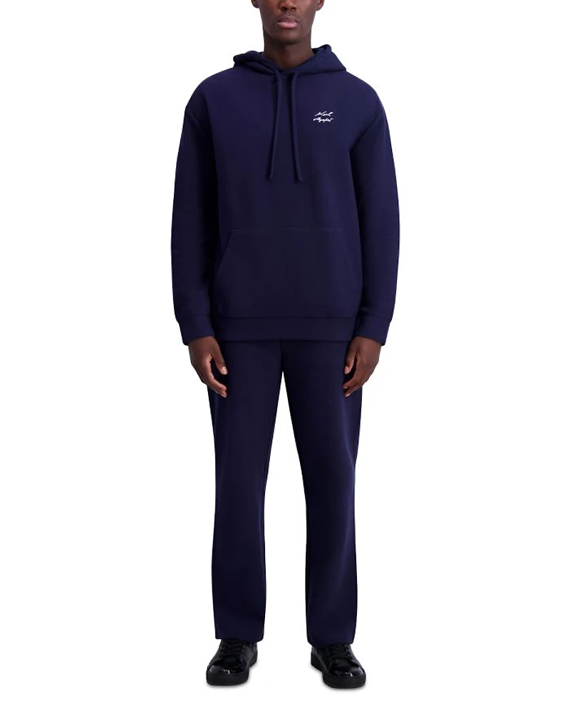 Slim Fit Logo Hoodie