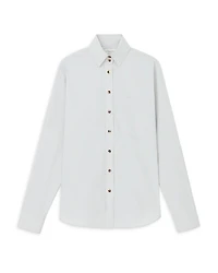 Striped Button Front Shirt