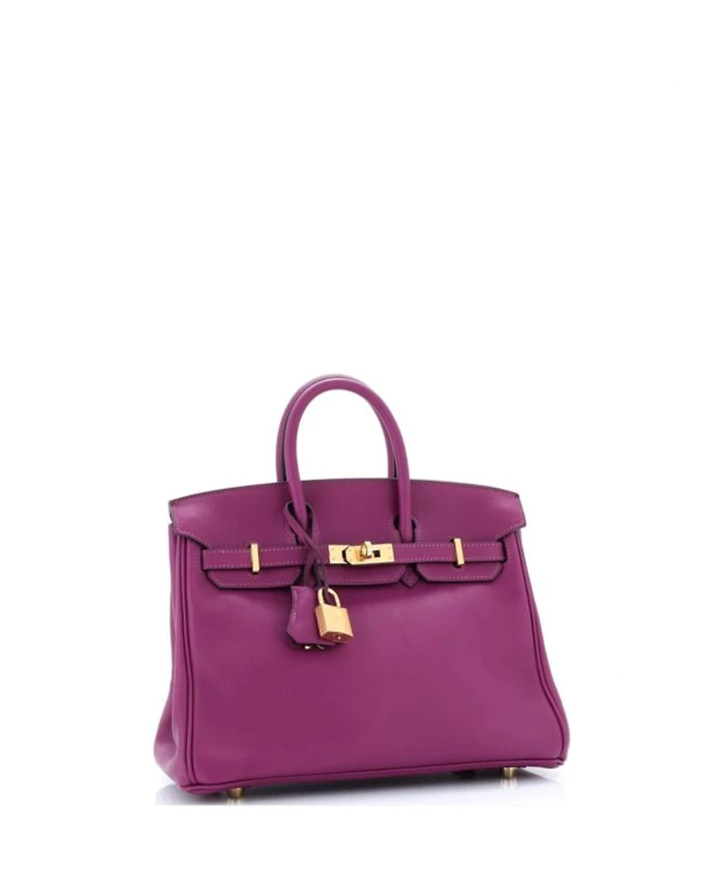 Birkin 25 Handbag Swift with Gold Hardware