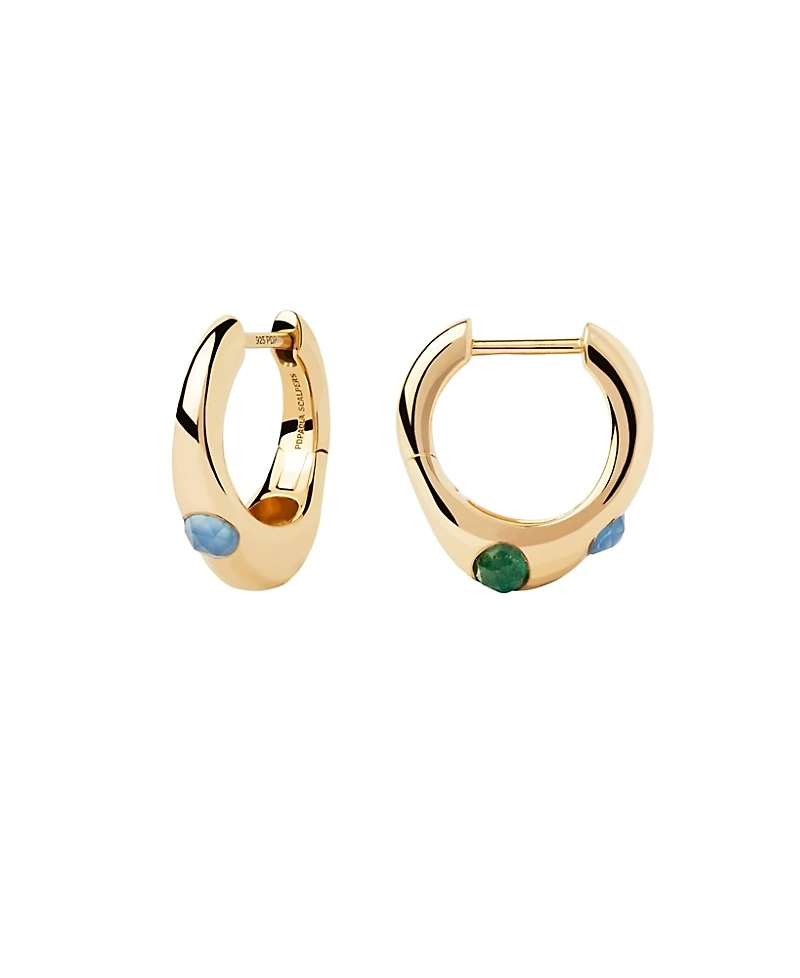 Pdpaola Women's Coral Hoops