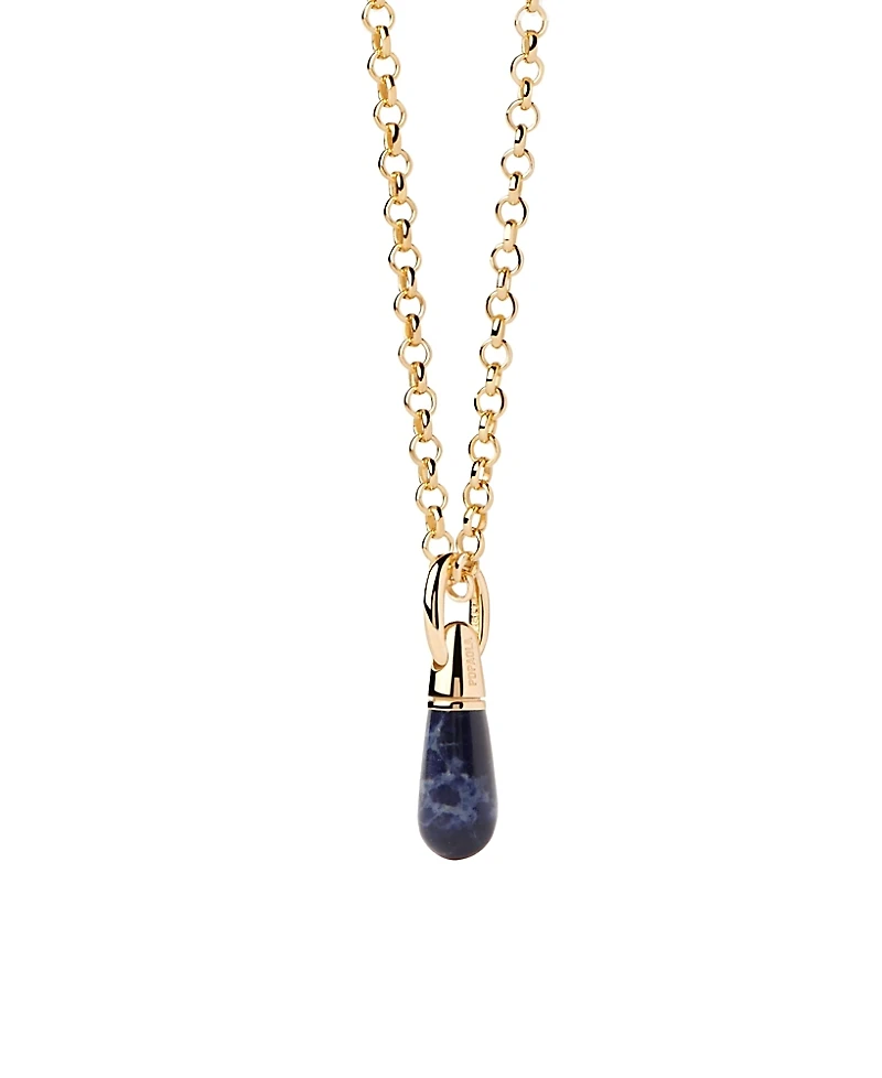 Pdpaola Women's Sodalite Drop Pendant