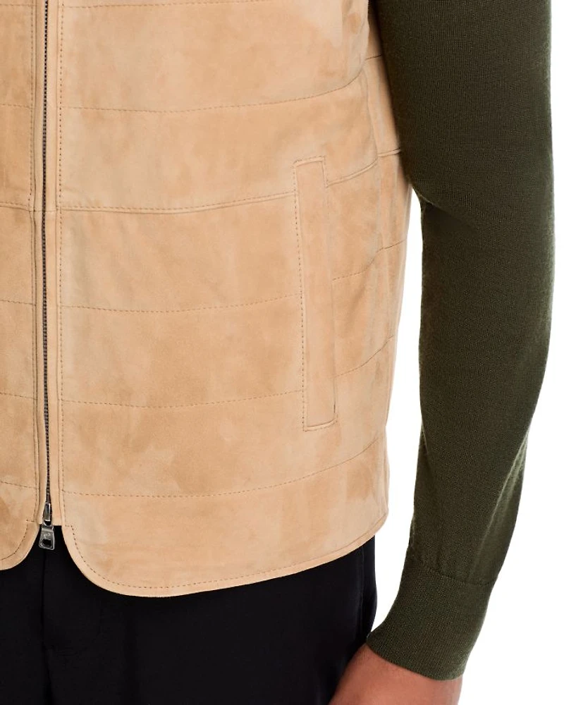 Featherweight Suede Vest