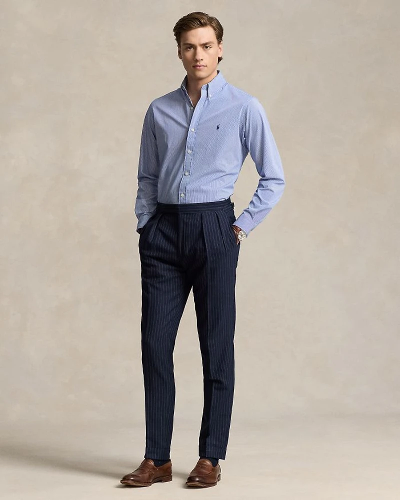 Cotton Poplin Classic Fit Button Down Shirt