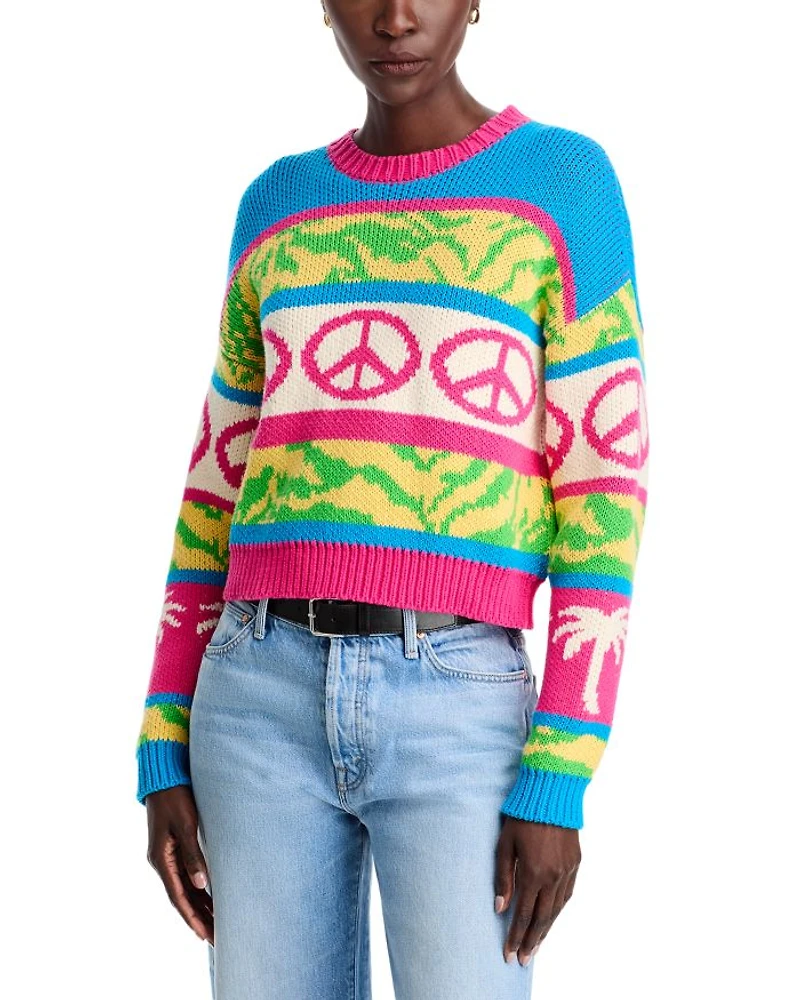 The Itsy Cropped Crewneck Sweater